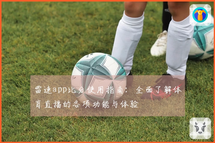 雷速app比分使用指南:全面了解体育直播的各项功能与体验
